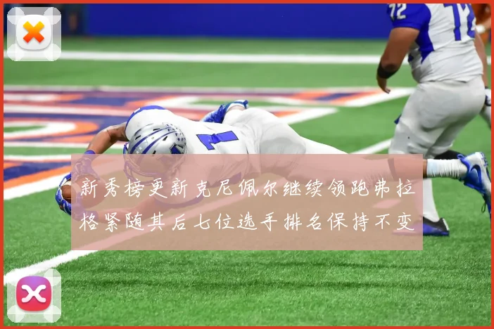 新秀榜更新克尼佩尔继续领跑弗拉格紧随其后七位选手排名保持不变